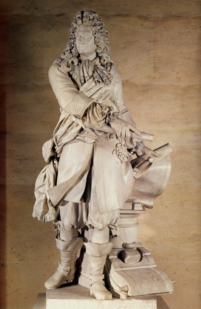 Statue of Sebastien Le Prestre de Vauban by Charles Antoine Bridan